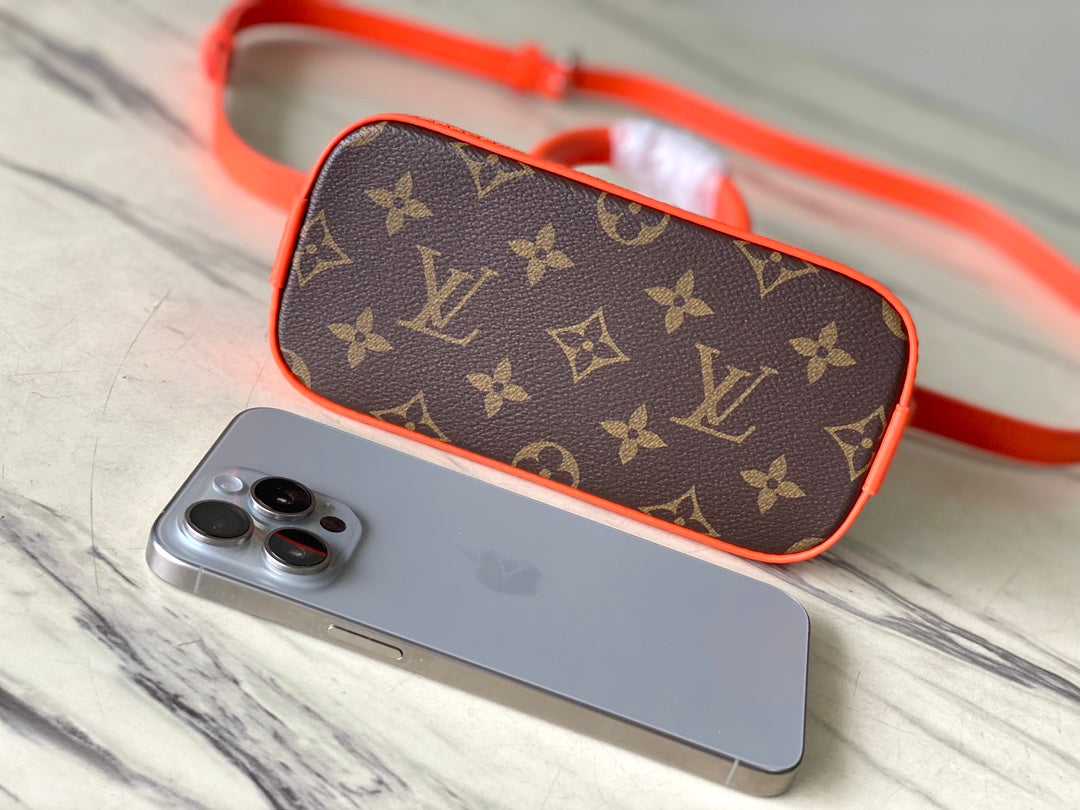 Louis Vuitton Nano Alma Monogram M83205 Orange