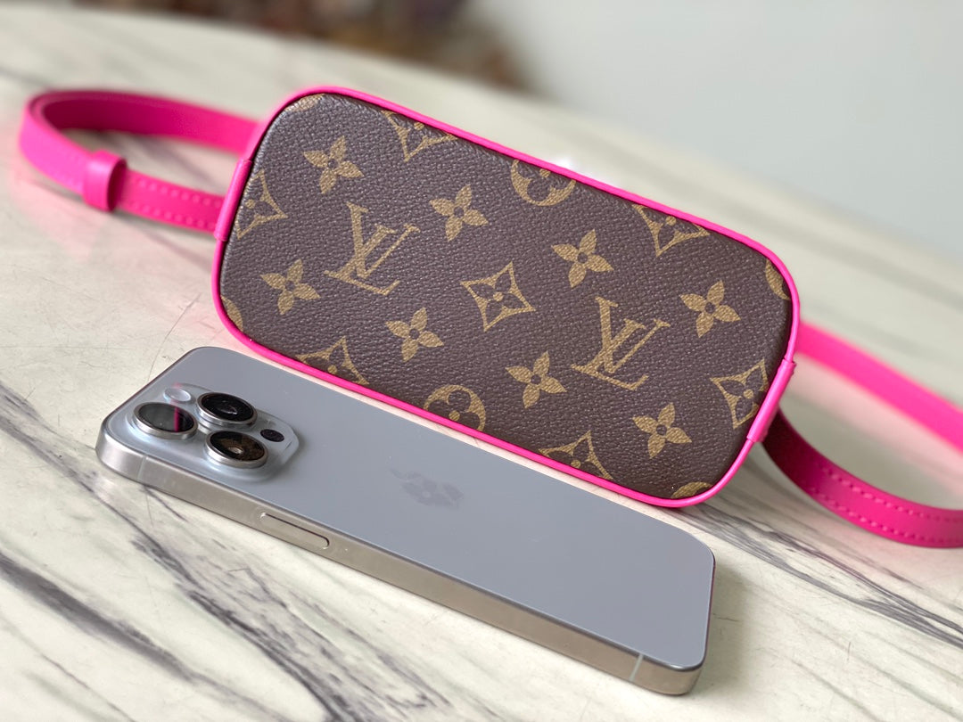 Louis Vuitton Nano Alma Monogram M83206 Pink