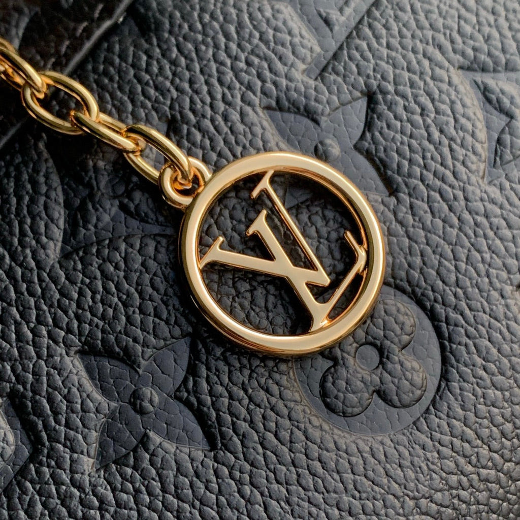Louis Vuitton Nano Madeleine Bag, M12144 Black Leather - Default Title - View 6