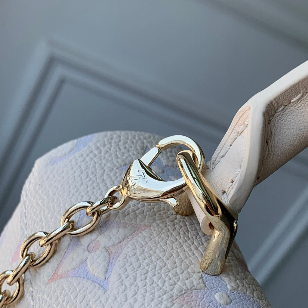 Louis Vuitton Nano Madeleine Bag, M25596 Dream Beige Leather - Default Title - View 7