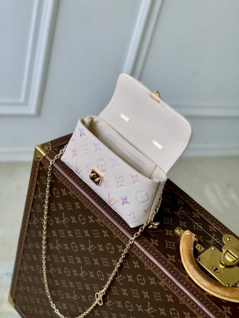 Louis Vuitton Nano Madeleine Bag, M25596 Dream Beige Leather - Default Title - View 9