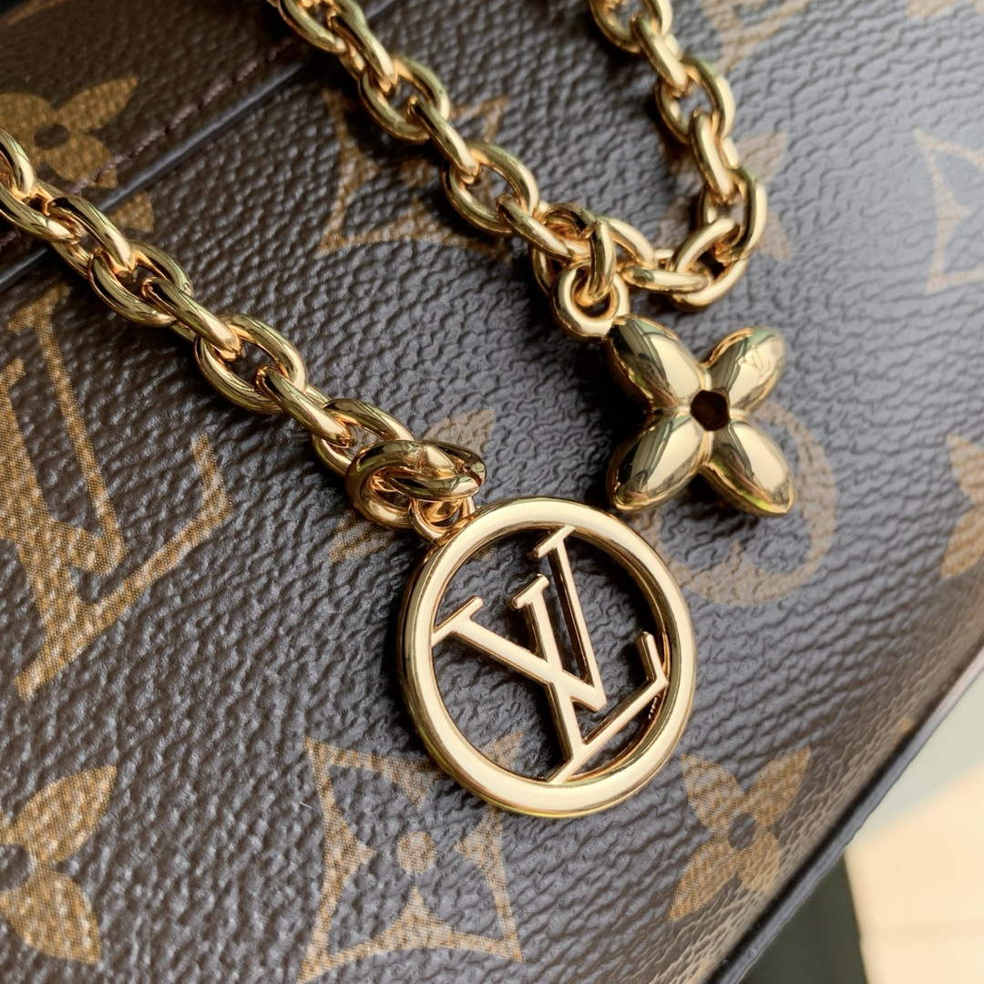 Louis Vuitton Nano Madeleine Bag, M28426 Monogram Canvas