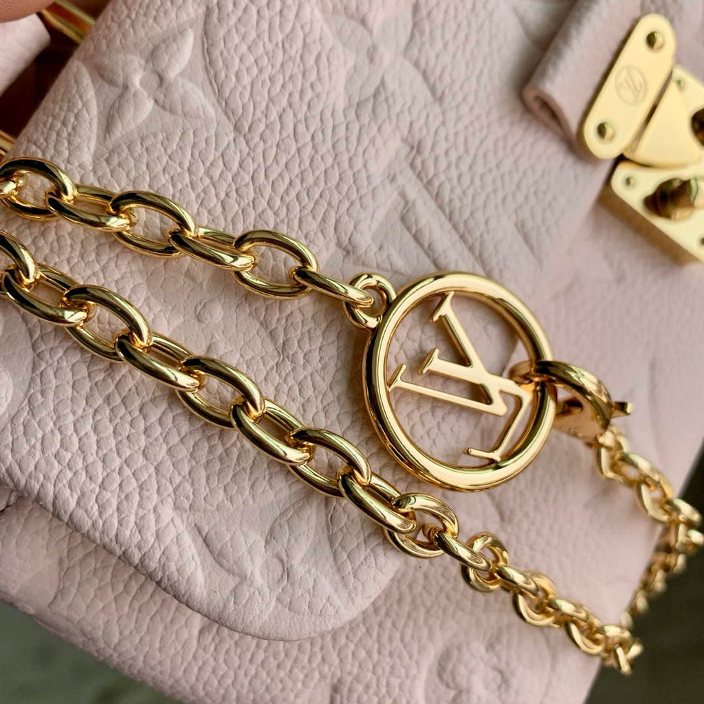 Louis Vuitton Nano Madeleine Bag, M29448 Pink Leather - Default Title - View 6