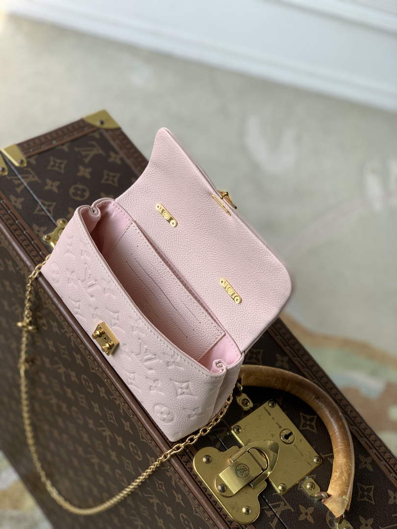 Louis Vuitton Nano Madeleine Bag, M29448 Pink Leather - Default Title - View 7