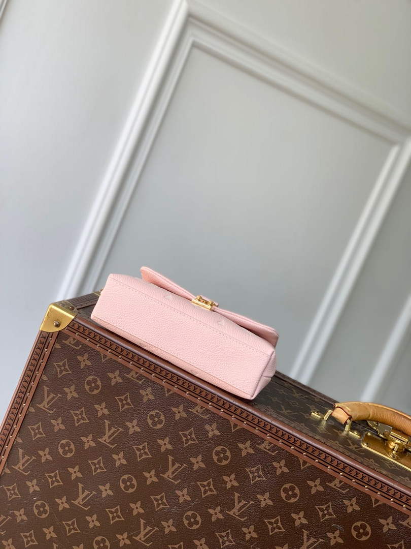 Louis Vuitton Nano Madeleine Bag, M13496 Pink Leather - Default Title - View 4