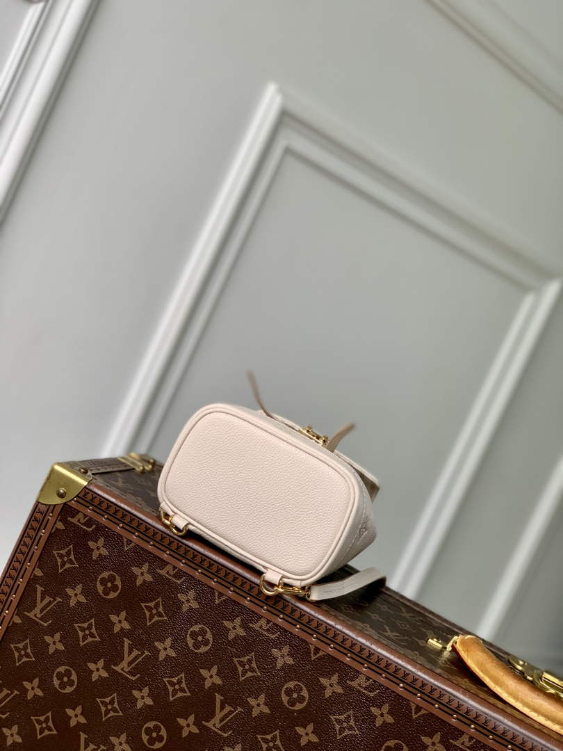 Louis Vuitton Nano Noé Backpack M13656 beige leather
