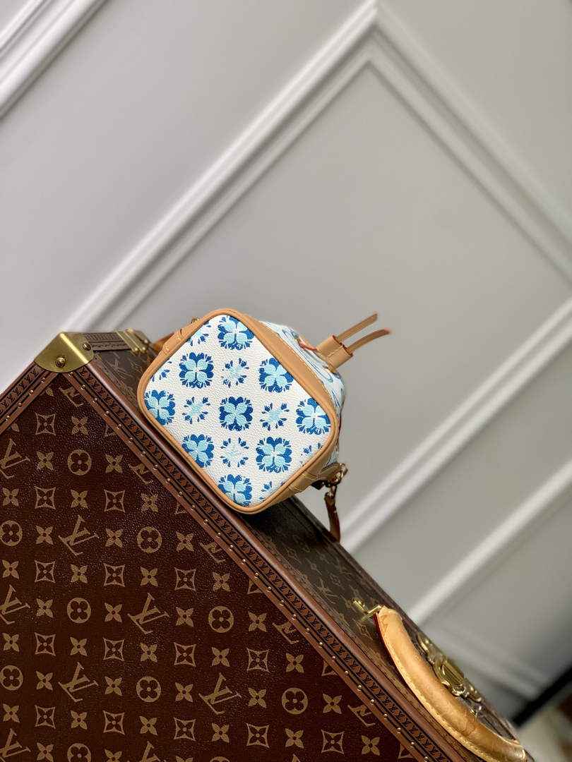 Louis Vuitton Nano Noé Bag M83620 Blue Monogram canvas