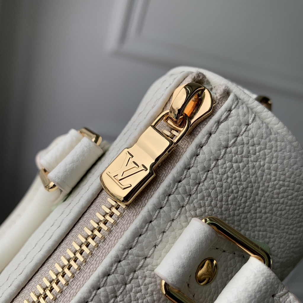 Louis Vuitton Nano Speedy Bag M24169 White Green