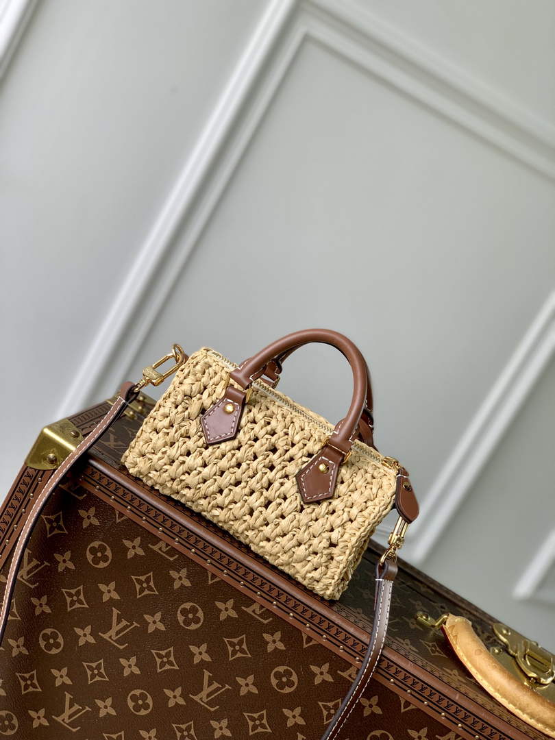 Louis Vuitton Nano Speedy Bag M83525 Natural Tan