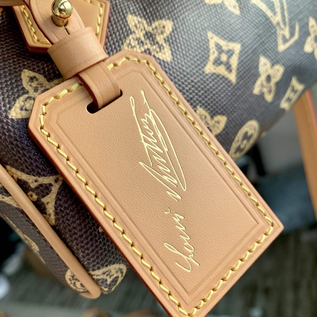 Louis Vuitton Nano Speedy Bag M27610 Monogram Brown