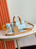 Louis Vuitton Nano Speedy Bag M28323 Monogram Blue