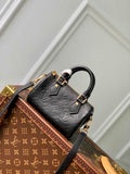 Louis Vuitton Nano Speedy Bag M82450 Black Leather
