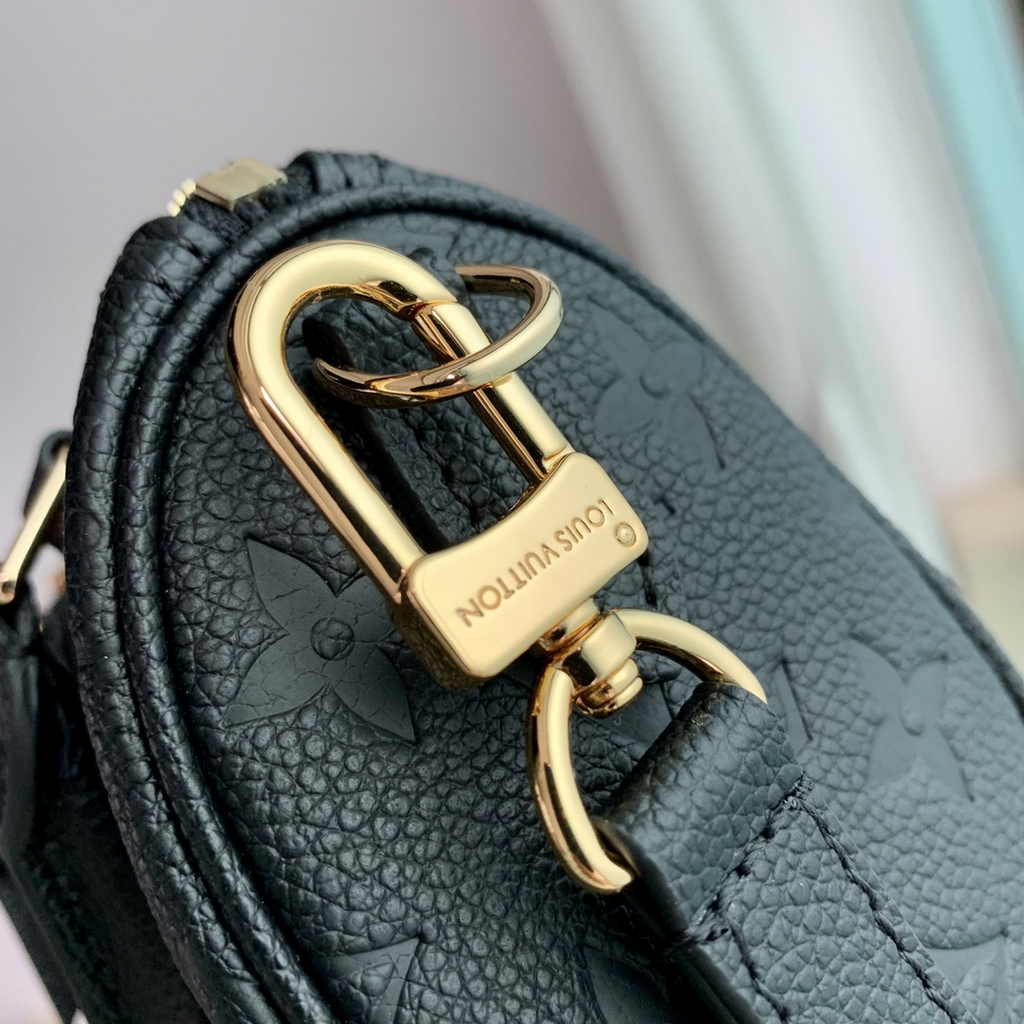 Louis Vuitton Nano Speedy Bag M82450 Black Leather