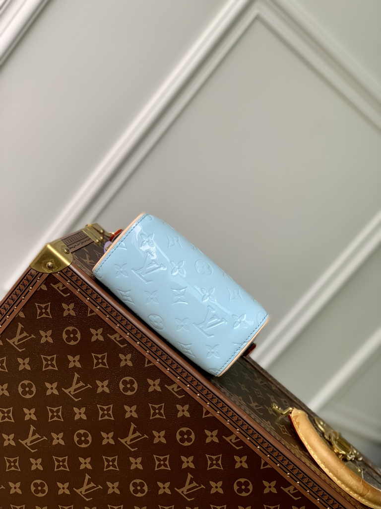 Louis Vuitton Nano Speedy Bag M83000 Sky Blue