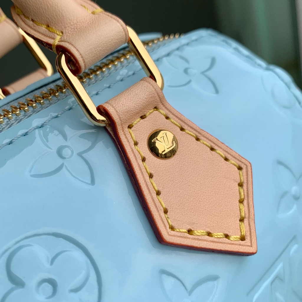 Louis Vuitton Nano Speedy Bag M83000 Sky Blue