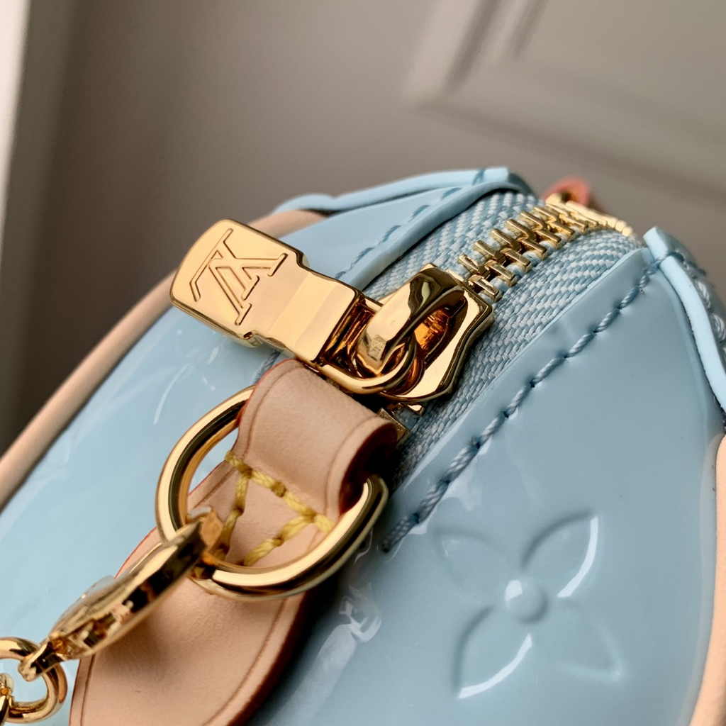 Louis Vuitton Nano Speedy Bag M83000 Sky Blue