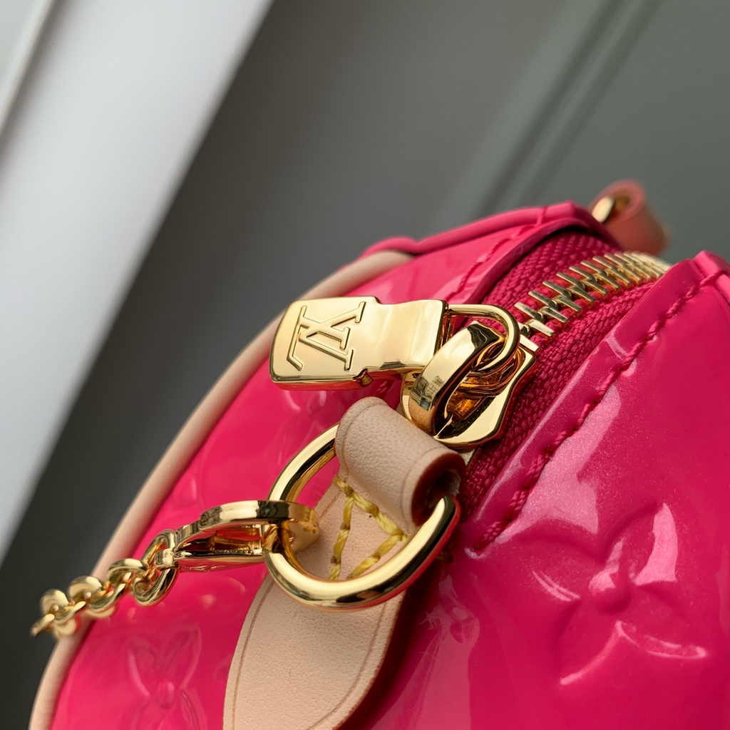 Louis Vuitton Nano Speedy Bag M83273 Neon Pink