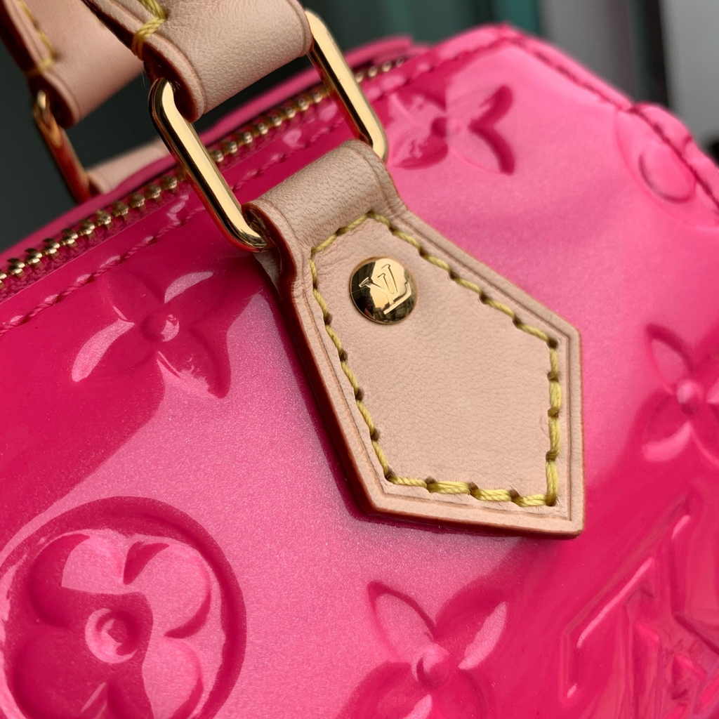Louis Vuitton Nano Speedy Bag M83273 Neon Pink