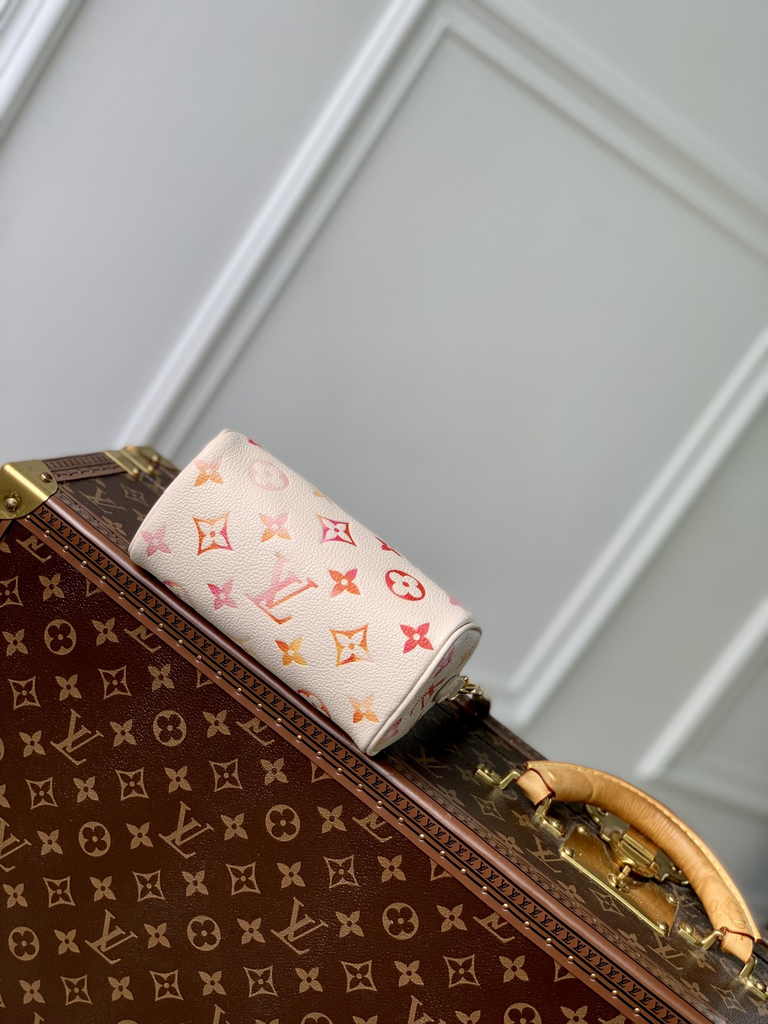 Louis Vuitton Nano Speedy Bag M83452 Sunrise Aquarelle Leather