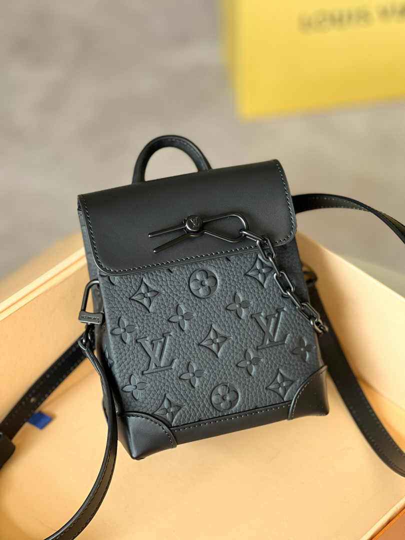 Louis Vuitton Nano Steamer M82772 Monogram cowhide leather