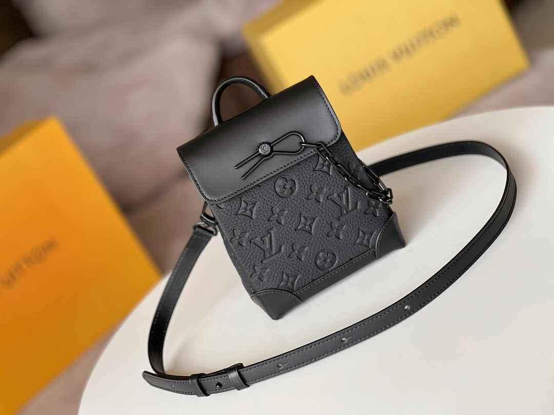 Louis Vuitton Nano Steamer M82772 Monogram cowhide leather