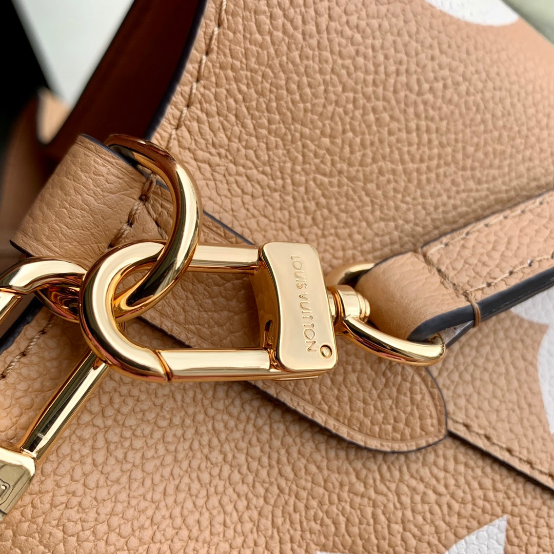 Louis Vuitton NéoNoé MM Bucket Bag Brown Cowhide Leather - M45497