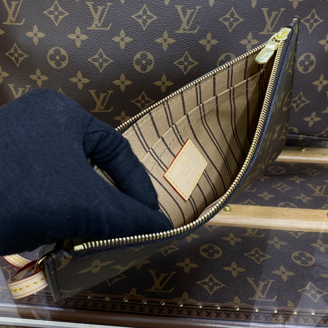 Louis Vuitton Neverfull GM Bag M40990 Monogram Canvas Beige