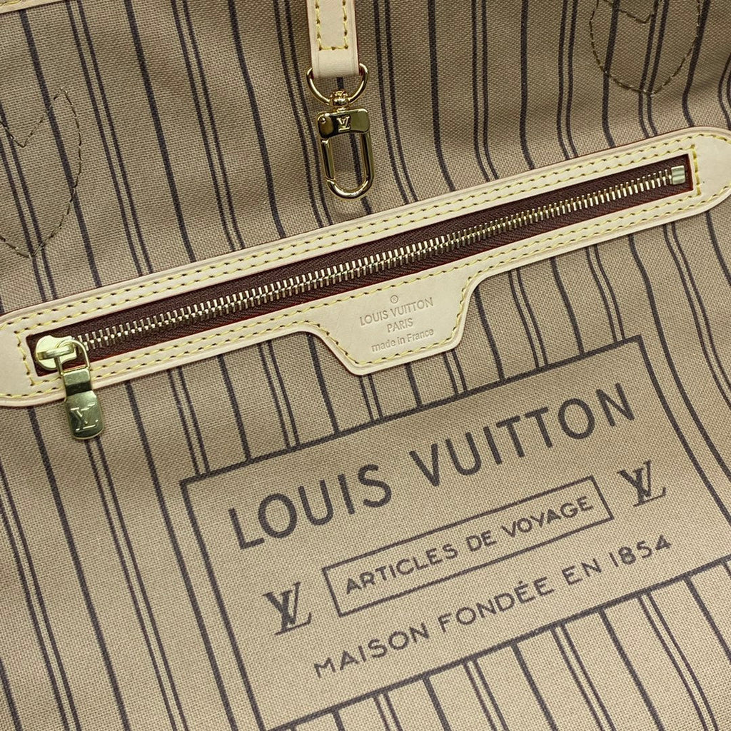 Louis Vuitton Neverfull GM Bag M40990 Monogram Canvas Beige
