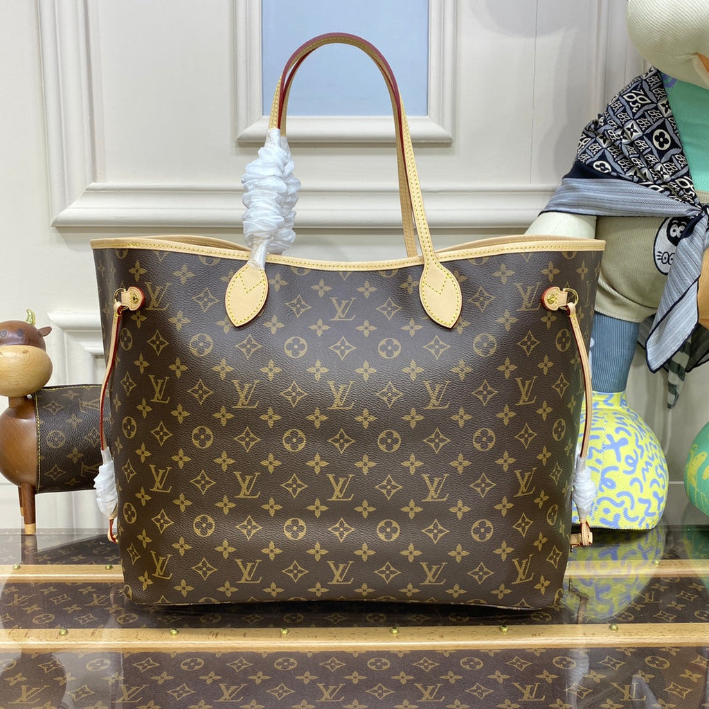 Louis Vuitton Neverfull GM Bag M40991 Monogram Canvas Red
