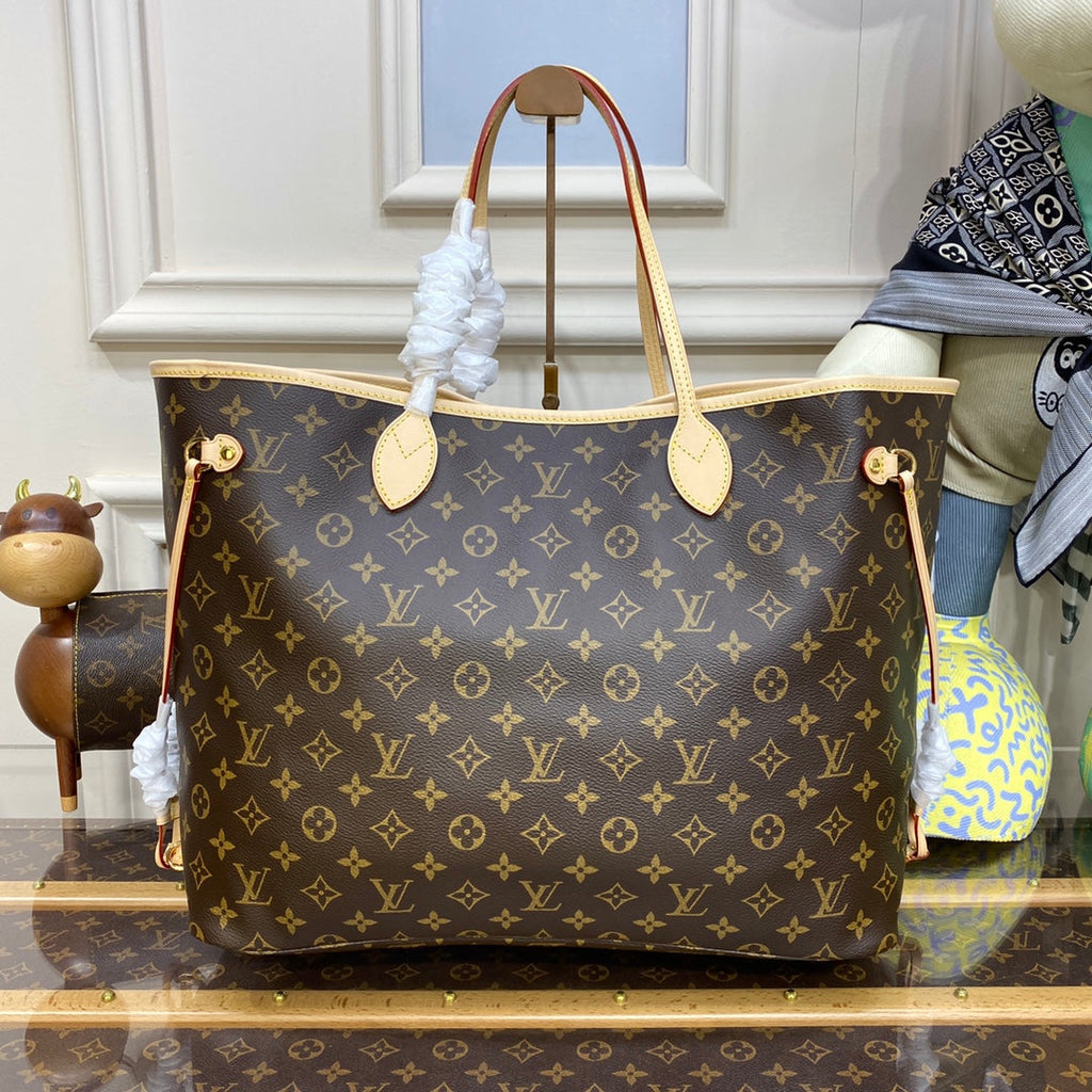 Louis Vuitton Neverfull GM Bag M40992 Monogram Canvas Yellow