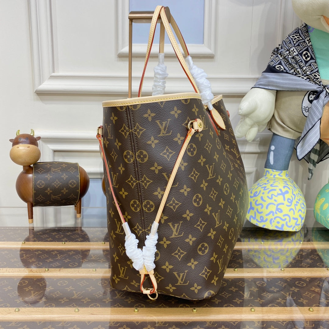 Louis Vuitton Neverfull GM Bag M40992 Monogram Canvas Yellow
