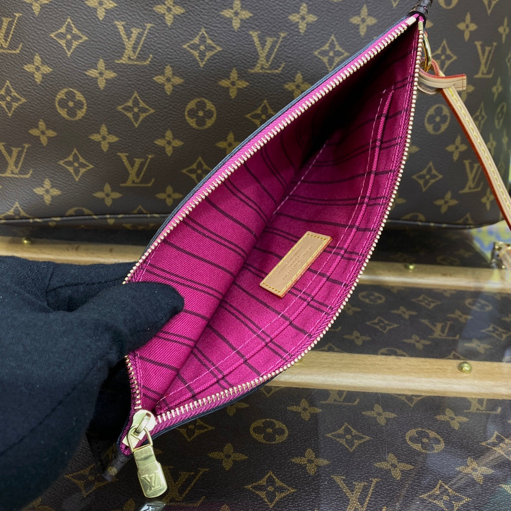 Louis Vuitton Neverfull GM Bag M41180 Monogram Canvas Plum