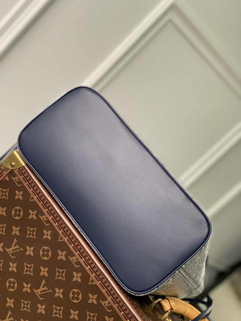 Louis Vuitton Neverfull MM Bag M22921 Blue Monoglam canvas
