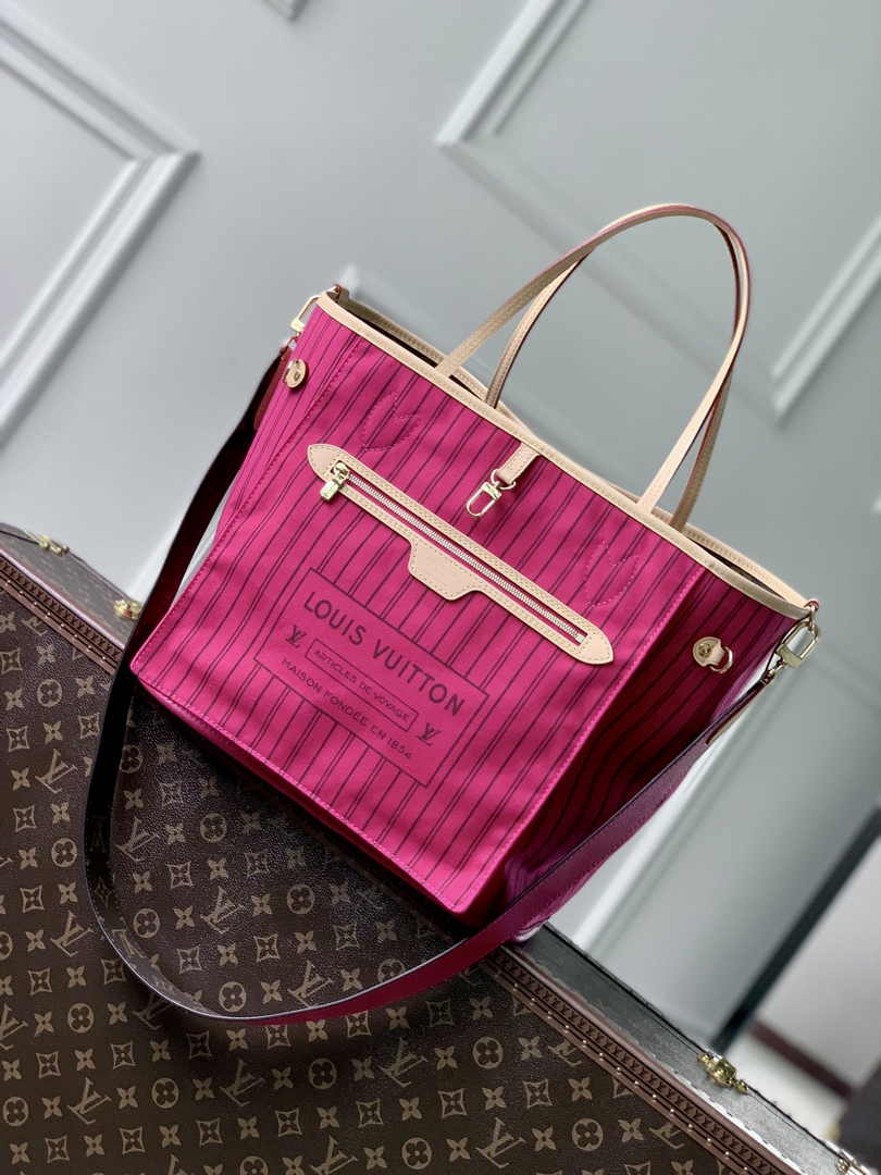 Louis Vuitton Neverfull Bandoulière Inside Out MM Bag M12257