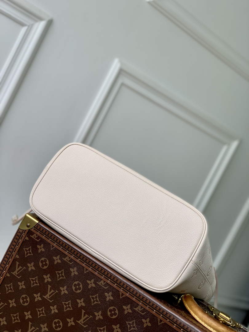 Louis Vuitton Neverfull MM Bag M14285 Eden grained cowhide leather