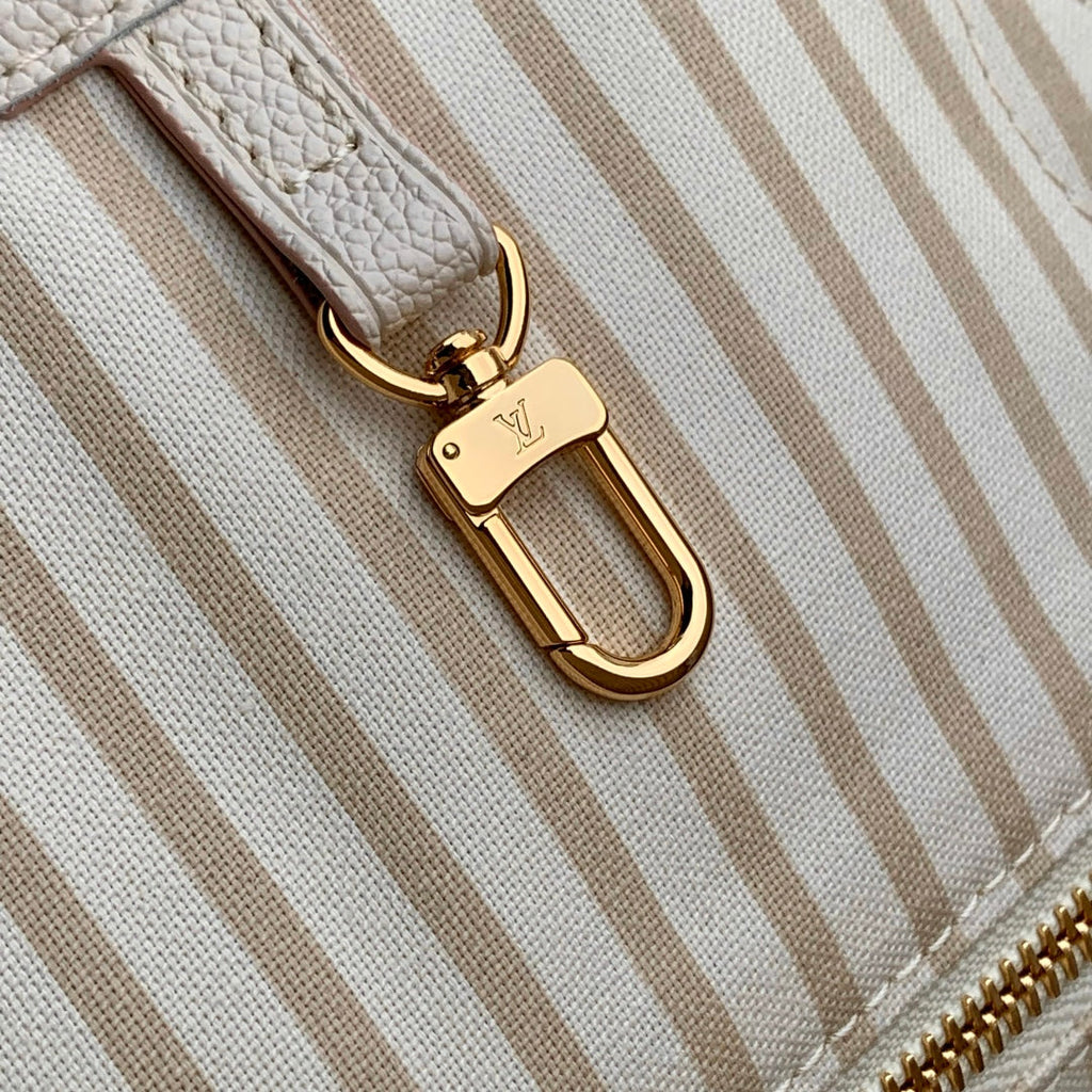 Louis Vuitton Neverfull MM Bag M14285 Eden grained cowhide leather