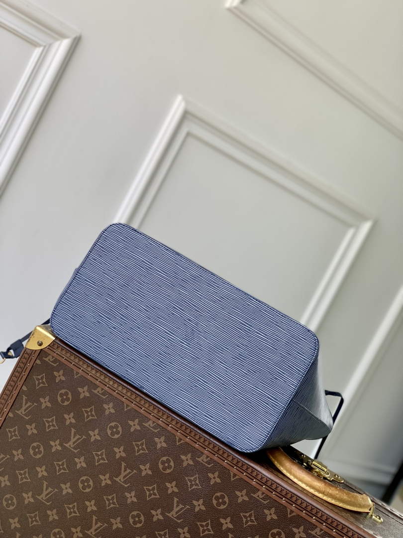 Louis Vuitton Neverfull MM Bag M14856 Denim Blue