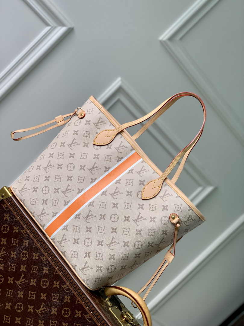 Louis Vuitton Neverfull MM Bag M23501 Monopaname canvas