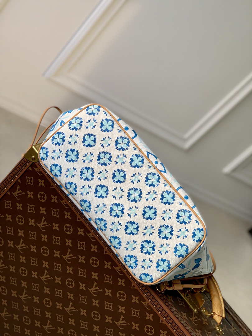 Louis Vuitton Neverfull MM Bag M25317 Blue