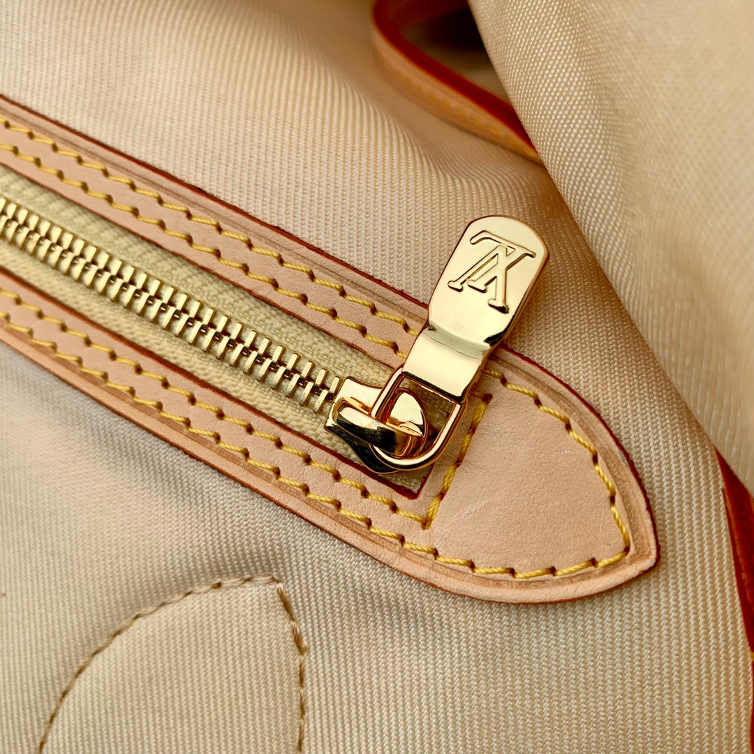 Louis Vuitton Neverfull MM Bag N40668 Peach Damier canvas