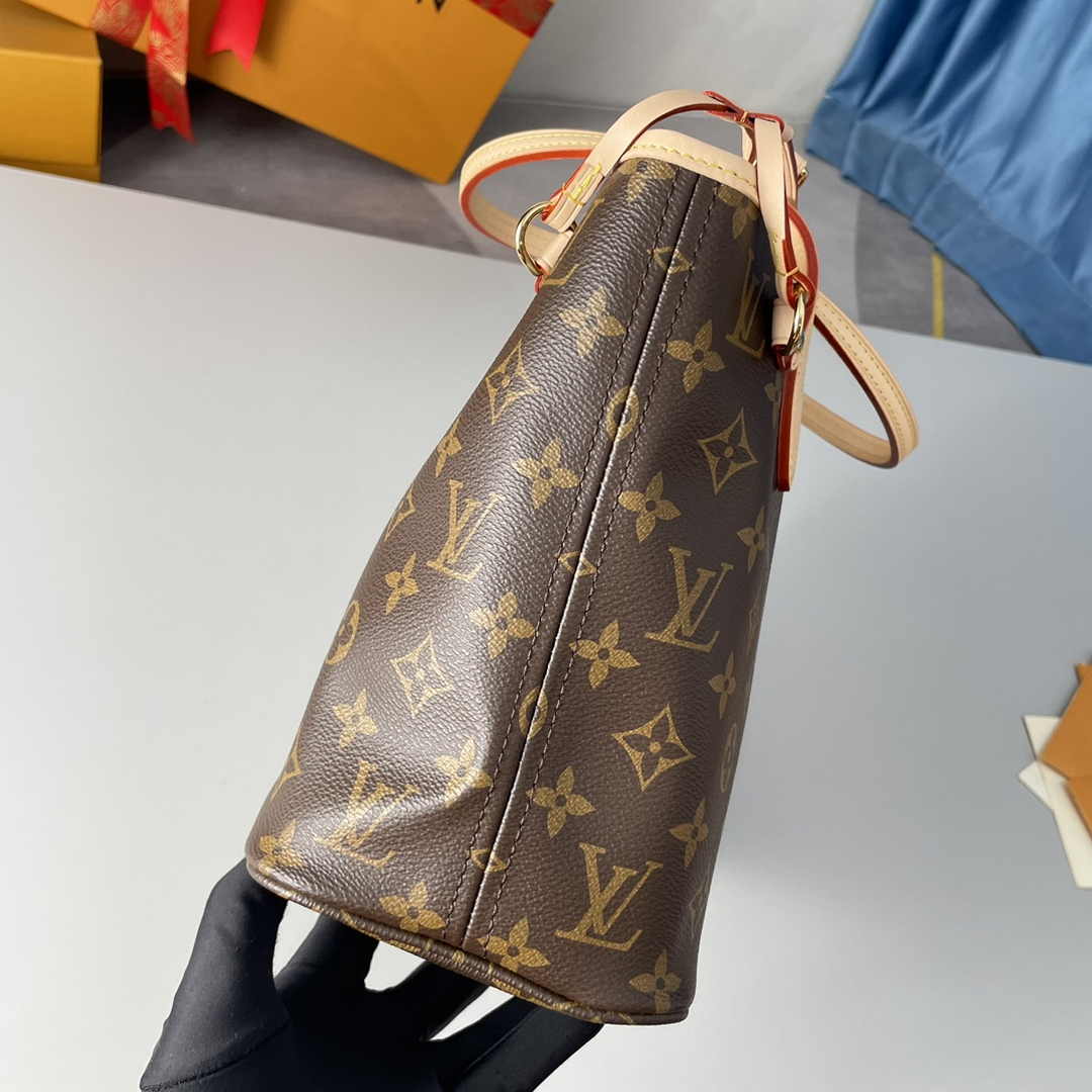 Louis Vuitton Neverfull PM Bag M41001 Monogram Canvas Red