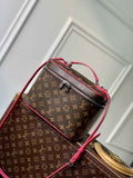 Louis Vuitton Nice BB Vanity M42265 Monogram Canvas Plum - Default Title - View 1