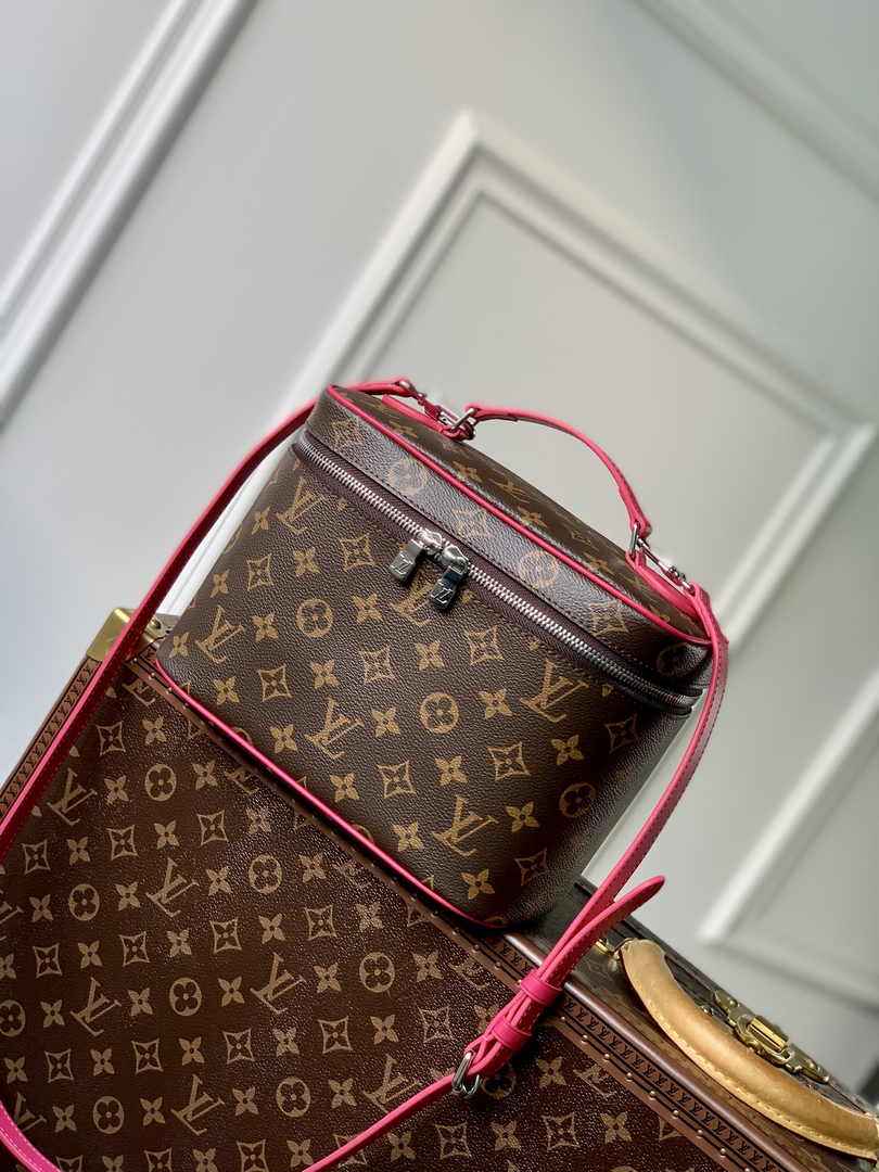 Louis Vuitton Nice BB Vanity M42265 Monogram Canvas Plum - Default Title - View 1