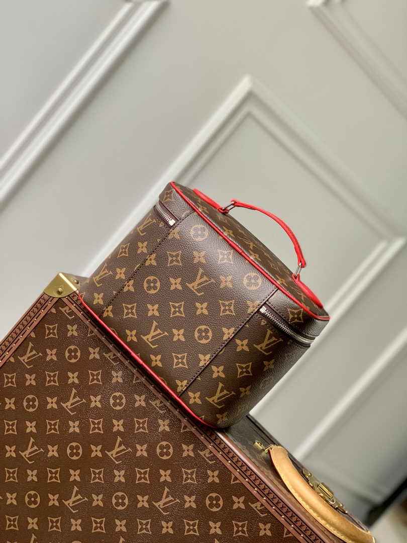 Louis Vuitton Nice BB Vanity M42265 Monogram Canvas Red - Default Title - View 3