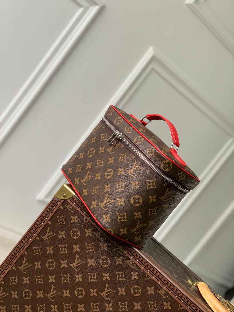 Louis Vuitton Nice BB Vanity M42265 Monogram Canvas Red - Default Title - View 4
