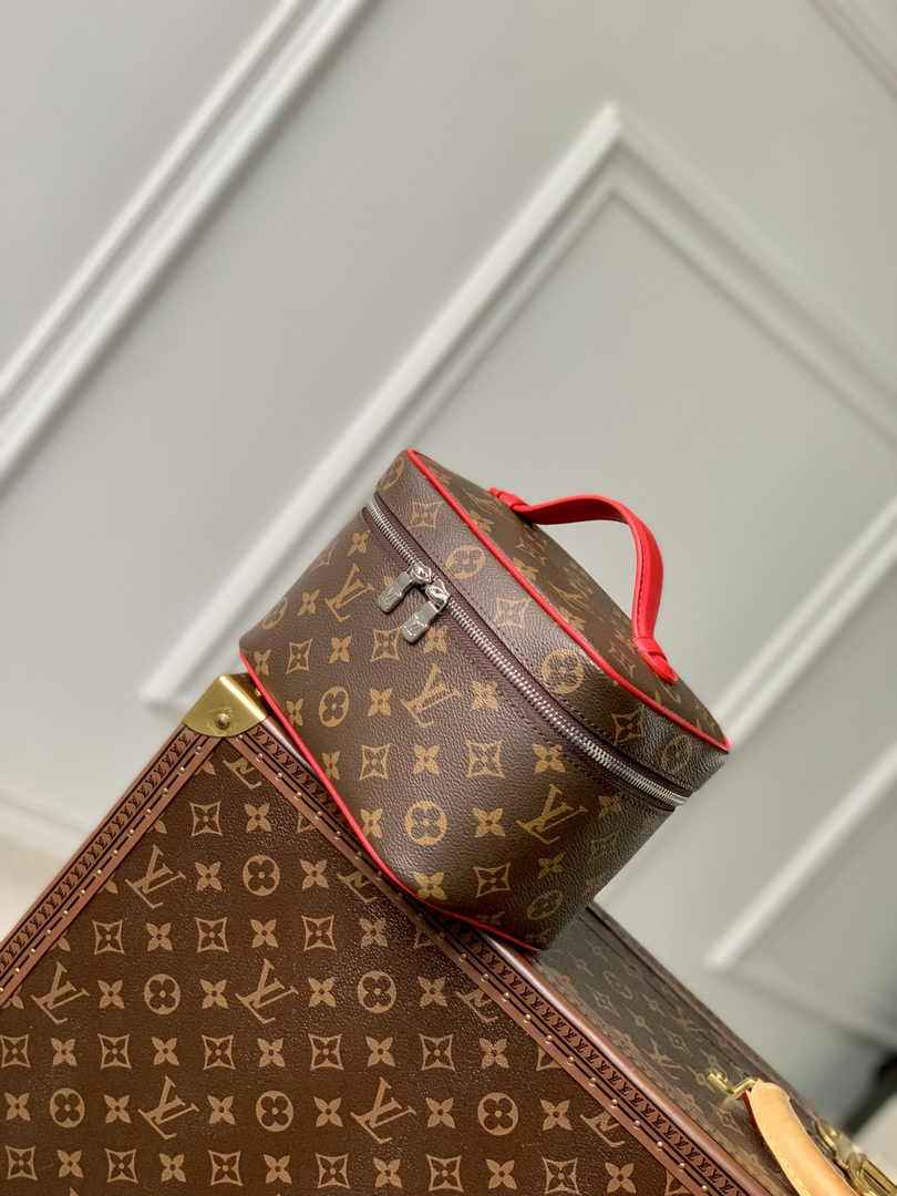 Louis Vuitton Nice Mini M46766 Monogram Canvas Red - Default Title - View 2
