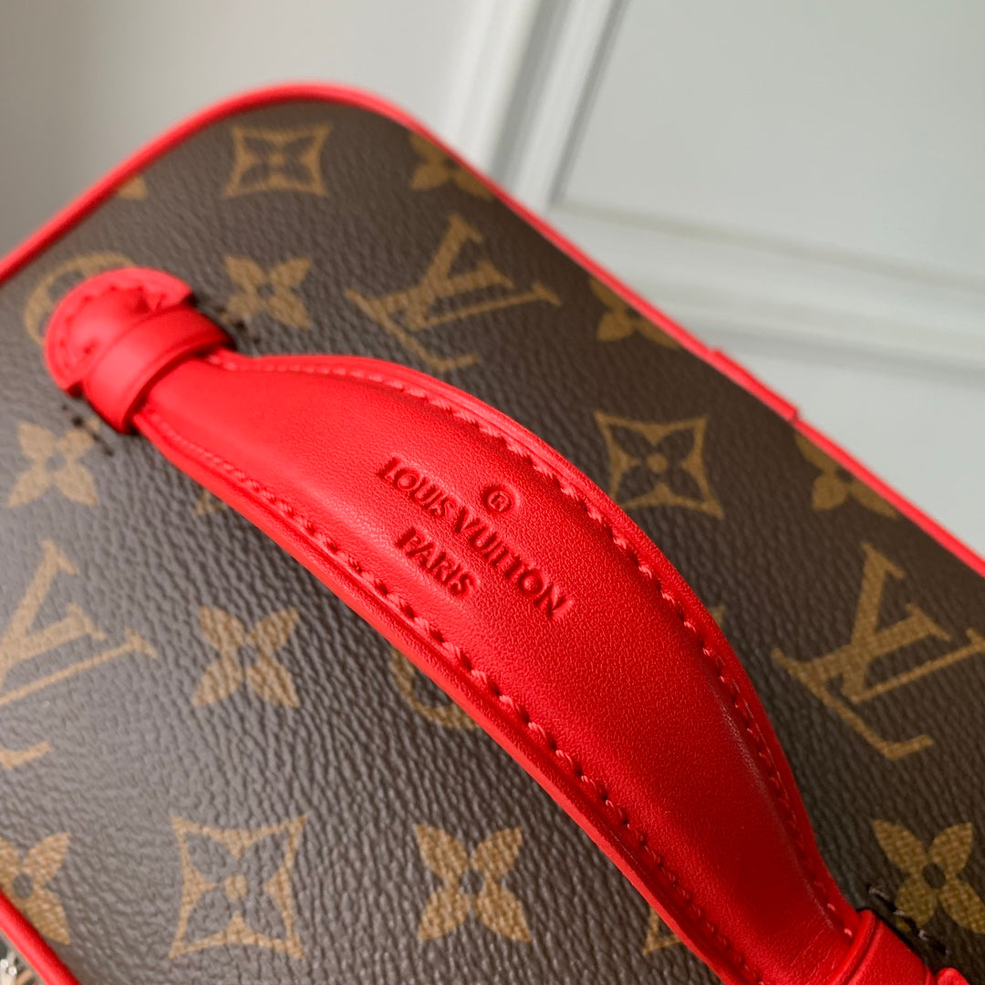 Louis Vuitton Nice Mini M46766 Monogram Canvas Red - Default Title - View 7