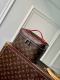Louis Vuitton Nice Mini M46767 Monogram Canvas Plum - Default Title - View 1
