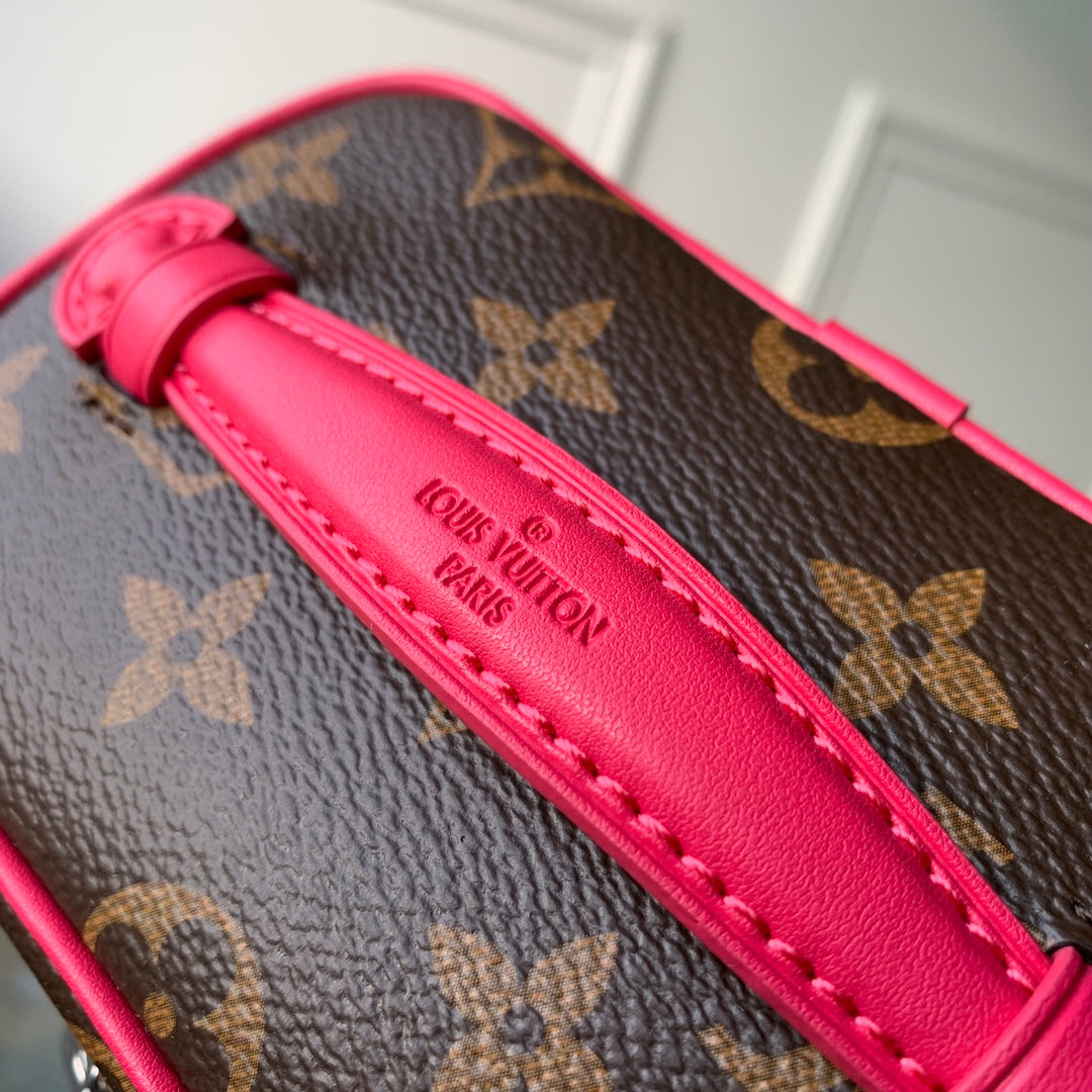 Louis Vuitton Nice Nano Toiletry Pouch M44936 Monogram Canvas Plum - Default Title - View 5