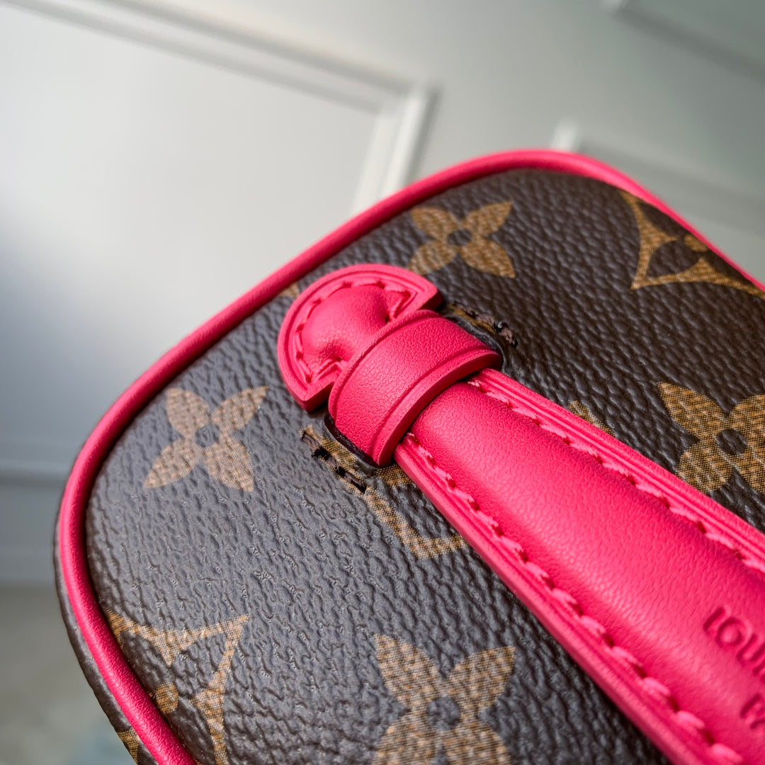 Louis Vuitton Nice Nano Toiletry Pouch M44936 Monogram Canvas Plum - Default Title - View 6